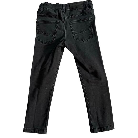 H&M Black Stretch Fit Toddler 3-4 Y Stretch Slim Fit Apparel Adjustable Waist - Picture 5 of 11